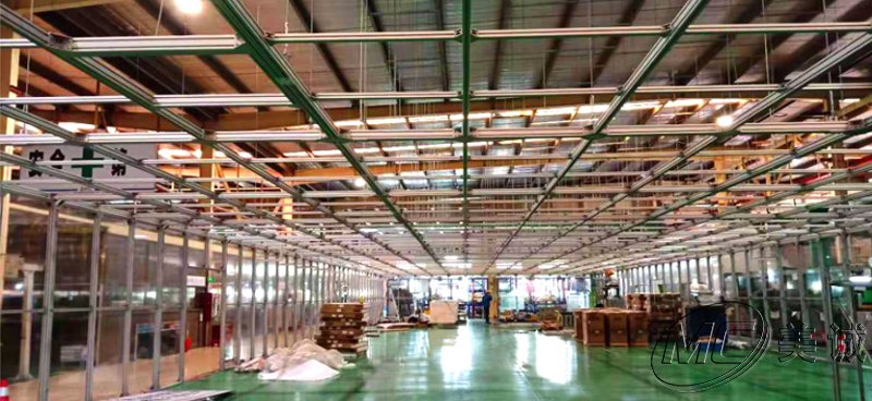 美誠(chéng)鋁業(yè)鋁型材框架項(xiàng)目——無(wú)塵凈化車(chē)間